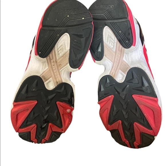 adidas Black and Red Athletic Shoes - Picture 4 of 7
